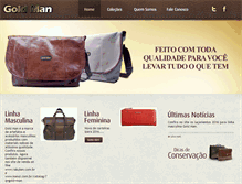 Tablet Screenshot of goldmanbrazil.com.br